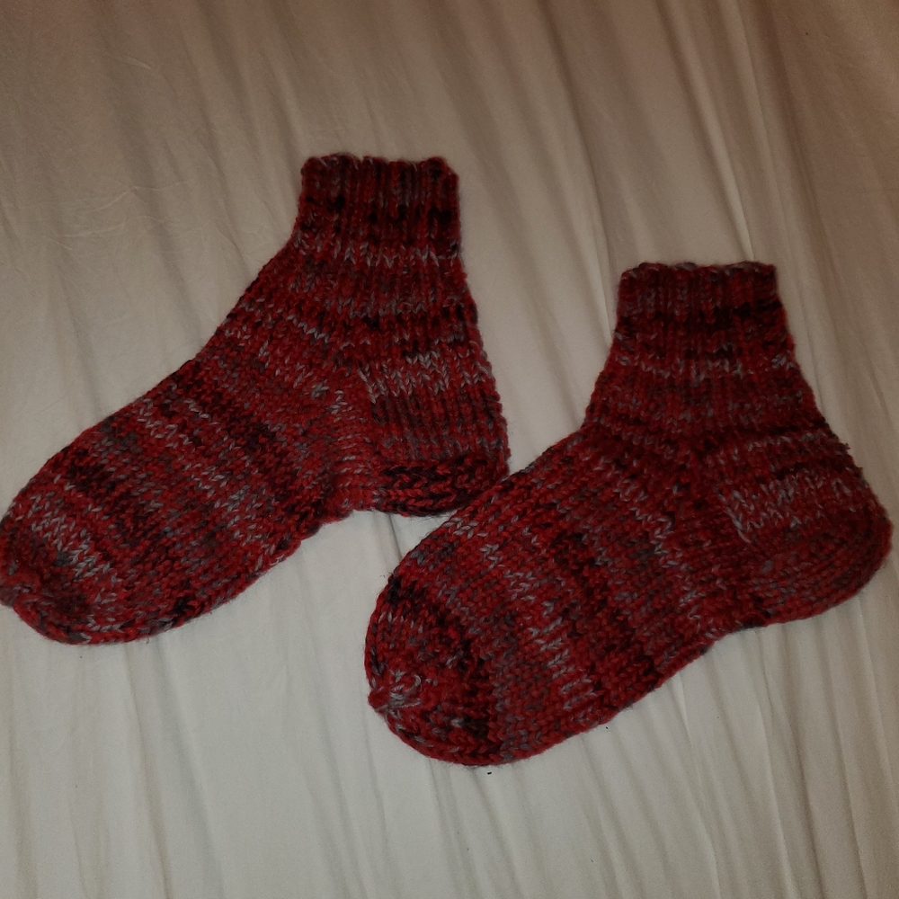 Hand knitted socks bundle